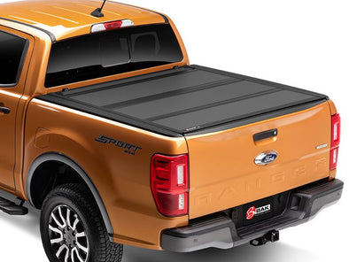 BAK448333 - 2019-2022 Ford Ranger BAKFlip MX4 Hard Folding Tonneau Cover 6' bed